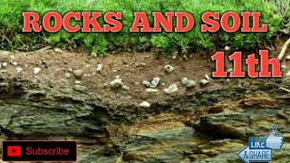 ROCKS AND SOIL CHAP 1 PART  1  CLASS 11TH [upl. by Oneal709]