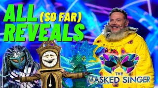 Masked Singer UK Reveals So Far  Season 2 [upl. by Emarie335]