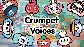 Toca Life  Crumpet Crew Voices [upl. by Osicran]