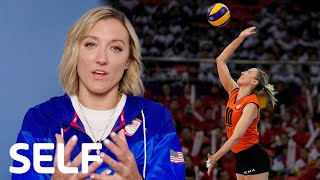 How Jordan Larson’s Break From Volleyball Prepared Her for the Olympics  SELF [upl. by Iliak71]