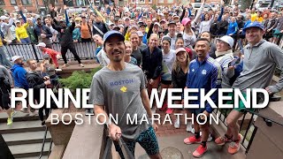 A Runners Weekend  Boston Marathon 2023 [upl. by Vick]