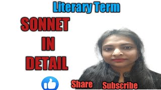 SONNET detailed explanation of Sonnet in Hindi [upl. by Appolonia]