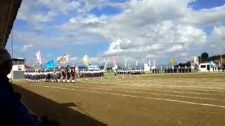 March Past For Interschool Bosco Olympics 2018 At Don Bosco School Silchar [upl. by Weatherley]