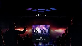 Risen Lyric Video  Covenant Worship [upl. by Rhee]