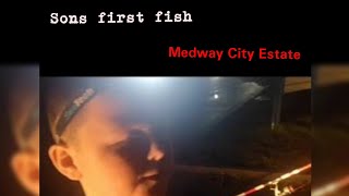 River Medway Dec 2020 Fishing Strood and Medway City Estate Sea fishing Kent [upl. by Gunas209]