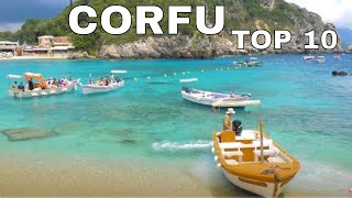 Corfu Top 10 best places  Greece [upl. by Nial]