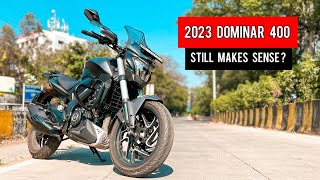 2023 Bajaj Dominar 400 Detailed Ride Review  Perfect Touring Machine now [upl. by Atiuqihc]