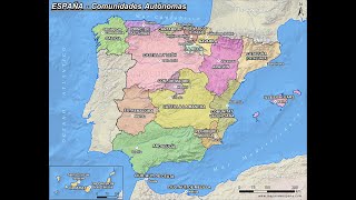 Comunidades Autónomas de España cuándo y cómo se formaron [upl. by Assirolc]