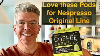 Review Bestpresso pods for Original Nespresso machines [upl. by Eugen538]