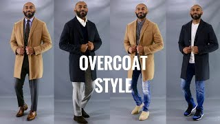 How To Wear A Mens OvercoatTopcoatHow To Style a Mens TopcoatOverCoat [upl. by Wattenberg]