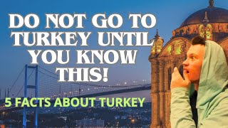 Turkey TRAVEL Guide  5 Facts About TURKEY TRAVEL  how budget travel in turkey [upl. by Neda538]