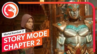 Story Mode Chapter 2 Timequake Kotal Kahn  Mortal Kombat 11 [upl. by Idelson697]