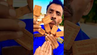 yummy 😋 Parle G biscuit 🍪 aur Barone chocolate 🍫patanjlicreambiscuit5050shortviralshortfeed [upl. by Tiras]