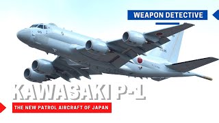 Kawasaki P1  the new maritime patrol and antisubmarine warfare aircraft of Japan [upl. by Renwick761]