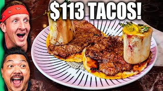 1 Tacos VS 113 Tacos in MEXICO Super RARE Mexican Food [upl. by Titania]