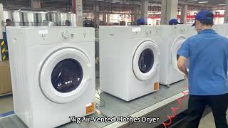 7kg Air Vented Dryer a Bestseller in Export Markets [upl. by Assadah]