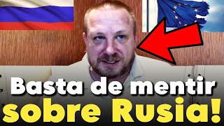 Alemán que vive en Rusia REVELA LA VERDAD INCÓMODA sobre PUTIN Y OCCIDENTE [upl. by Adnawyt125]