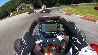 Ampfing 2022 KZ2 Training Hot Laps [upl. by Marigolda235]