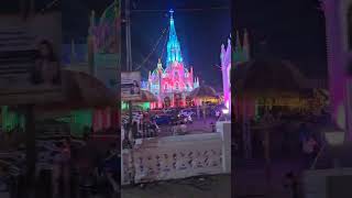 Lourdes metropolitan cathedral thirunnal thrissur church palliperunnal ladymaria mathavu [upl. by Pheni]