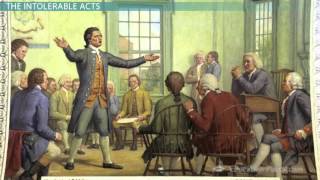 The Boston Tea Party Intolerable Acts amp First Continental C [upl. by Edson]