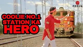 Coolie No 1 hua station ka Hero  Coolie no 1  Varun Dhawan  Sara Ali Khan [upl. by Zitah]