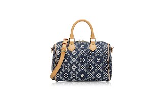 Louis Vuitton Jacquard Since 1854 Speedy 25 Bandouliere [upl. by Hermes348]