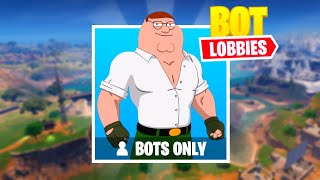 How To Get BOT LOBBIES in Fortnite Chapter 5 Bot Lobby Tutorial [upl. by Wurster191]