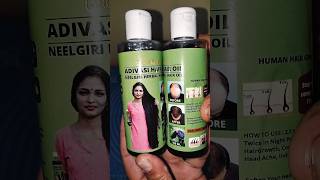 Growkesh Adivasi Neelgiri HerbalHair Oil For Anti Hair fall Hair Gtrending haircare skincare [upl. by Anselma]