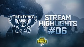 Fortnite Battle Royale Highlights 6  TimTheTatman ft Dr Lupo OPscT amp Calvin [upl. by Wyatt]