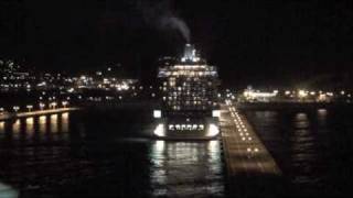 Leaving St Maarten Carnival Dream with food [upl. by Shepherd]