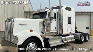 2009 KENWORTH W900L  238356  69999 [upl. by Gnoix]