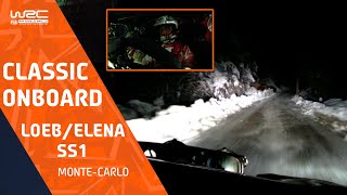 LoebElena SS1 FULL Onboard  WRC Rallye MonteCarlo 2015 [upl. by Atnek364]