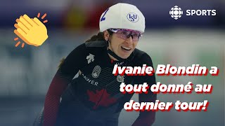 Ivanie Blondin vicechampionne du monde  Patinage de vitesse [upl. by Aelem]