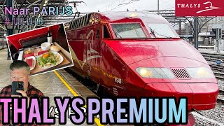 Met THALYS NAAR PARIJS in PREMIUM CLASS  juulvlog [upl. by Nailil687]