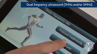 EMS PHYSIO LTD Primo Therasonic 460 Ultrasound Therapy [upl. by Harimas]