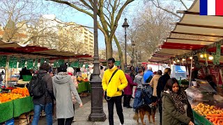 🇫🇷🌥️【HDR 4K】Paris Walk  Greenery to City Life Buttes Chaumont to Arts et Métiers Jan 2024 [upl. by Ardeid]