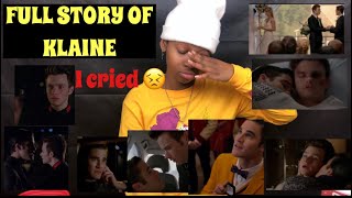 KLAINE KURT amp BLAINE FULL STORY REACTION [upl. by Lynus]