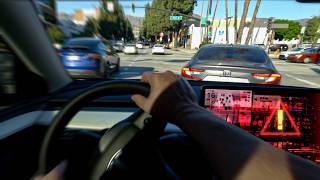 FULL SELFDRIVING TESLA CRASHES INTO HONDA – WHOS AT FAULT [upl. by Lambard807]