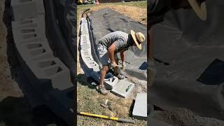 Building a Retaining Wall on a Slope [upl. by Brawley]