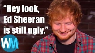 Top 10 Best Celebrity Mean Tweets [upl. by Nonnac]