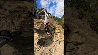 Shotover Canyon Swing Queenstown NZ [upl. by Pfosi]