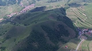 Rundflug Kaiserstuhl Vogtsburg Badberg UHD 4K [upl. by Crisey]