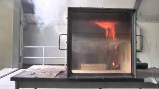 Rollover Flashover and Backdraft in fire simulator Brandverloop [upl. by Airdnaxila64]