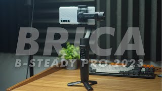 Brica Bsteady Pro 2023  Gimbal Smartphone Android Iphone [upl. by Aiderfla]