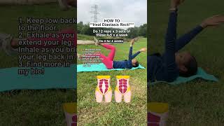 HEAL your diastasis recti NATURALLY with these exercises 💪 [upl. by Jeanette]