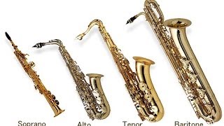 types of saxophones [upl. by Selrahcnhoj]