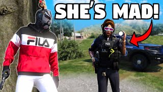 Annoying my girlfriend for 24 hours in GTA 5 RP [upl. by Ylra]