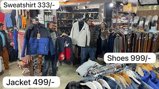 Branded Winter Clothes BIG SALE  Jackets 499 Sweatshirt 333  Branded Sports amp Leather Shoes [upl. by Iraj]