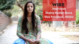 Shehla Rashid Shora quotThis is an attempt to depoliticise the universityquot [upl. by Ahsinyar]