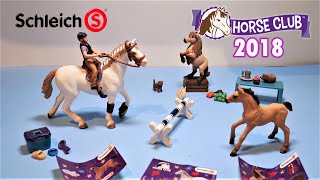 Schleich Horse Club Advent Calendar 2018 Unboxing  Schleich 97780 [upl. by Carol]